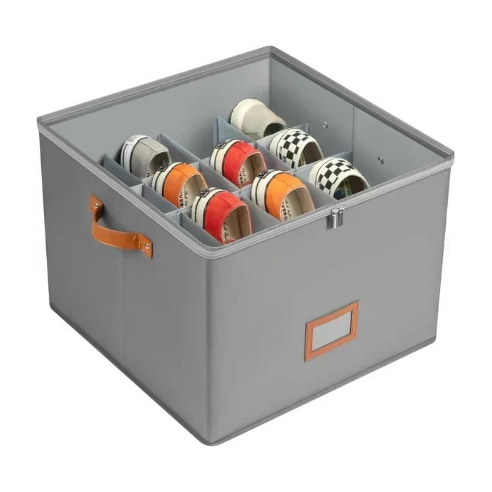 ShoeCube™ – Faltbarer Schuhorganizer mit verstellbaren Fächern