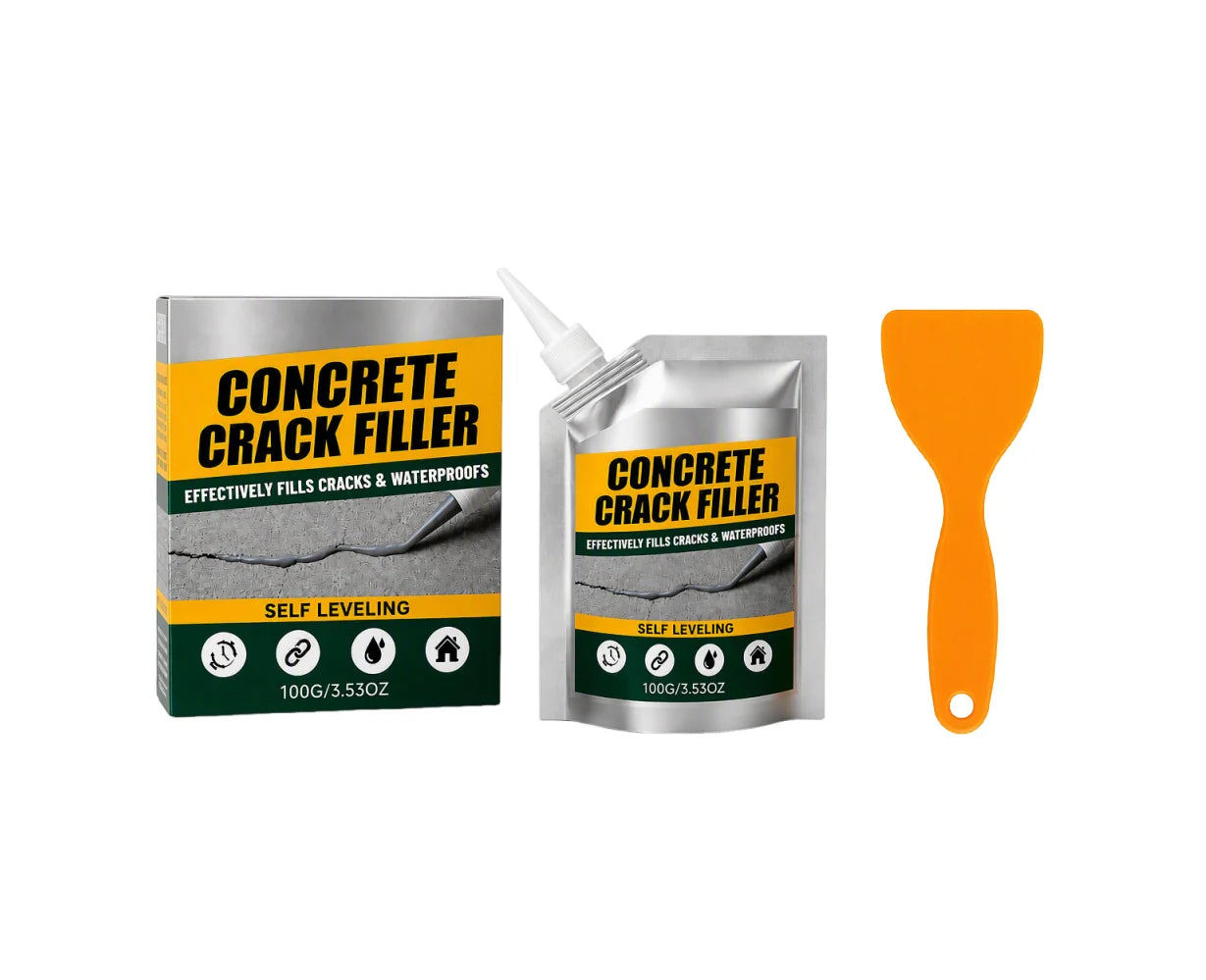 Wasserfester Beton-Rissfüller & Dichtstoff + GRATIS Handschuhe