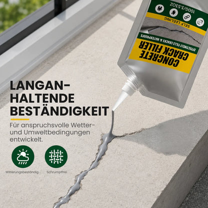 Wasserfester Beton-Rissfüller & Dichtstoff + GRATIS Handschuhe