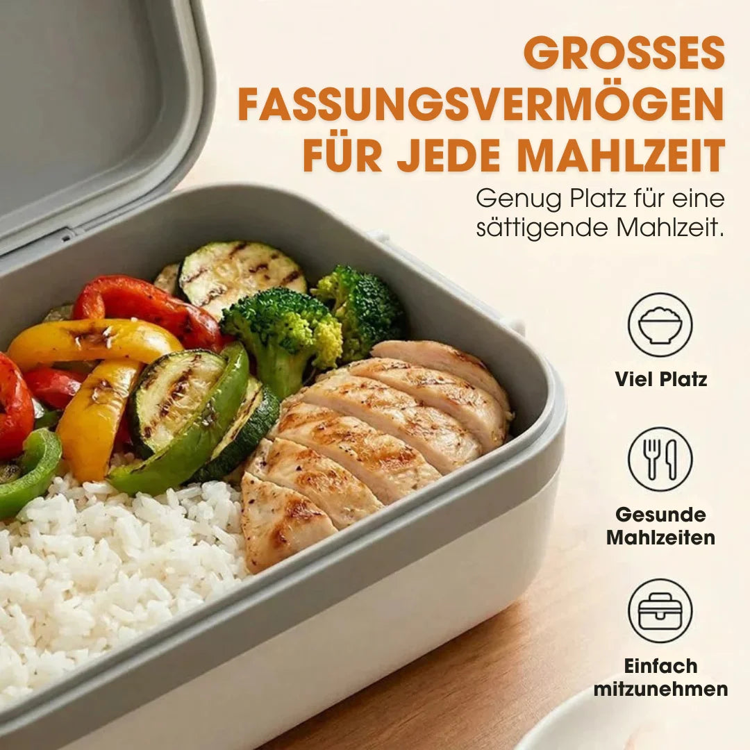HeatBox™ – Tragbare elektrische Lunchbox mit Selbstheizfunktion