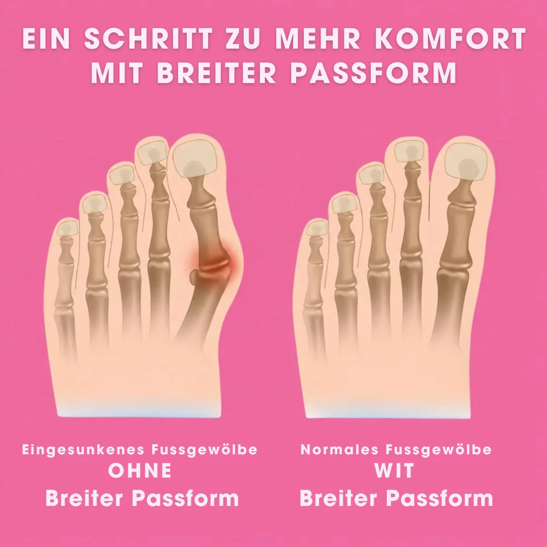 OrthoMax™ – Orthopädische Damenschuhe