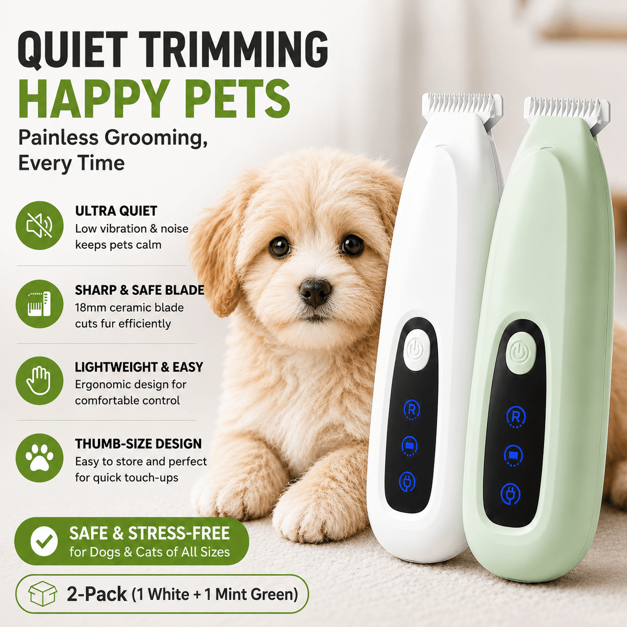 Precise Pet Paw Trimmer