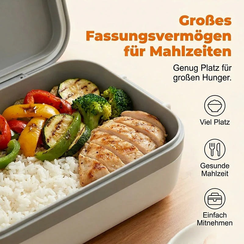 HeatBox™ – Tragbare elektrische Lunchbox mit Selbstheizfunktion