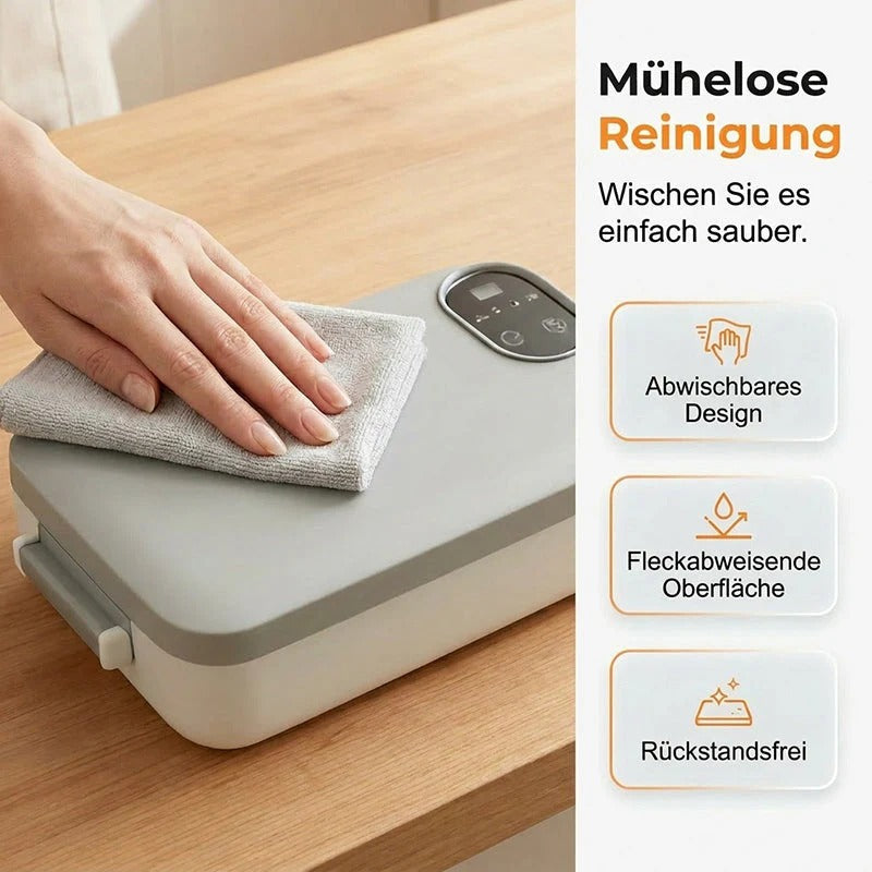 HeatBox™ – Tragbare elektrische Lunchbox mit Selbstheizfunktion