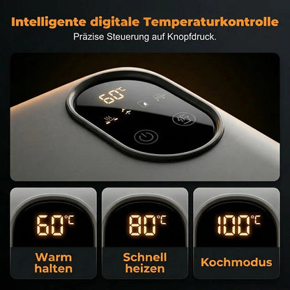 HeatBox™ – Tragbare elektrische Lunchbox mit Selbstheizfunktion