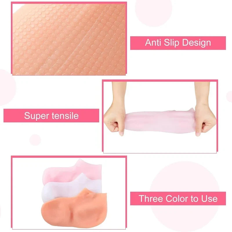 Hydraterend Voetmasker Exfoliërende Silicone Sokken Strand Beschermende Sokken