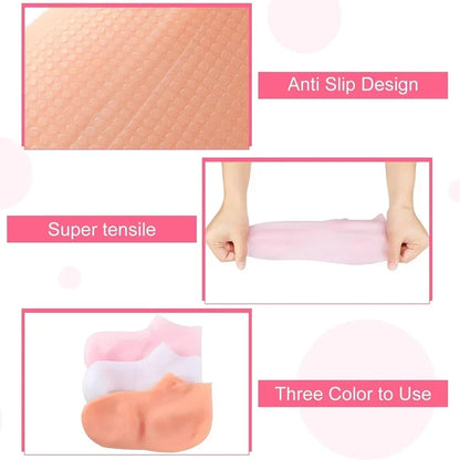 Hydraterend Voetmasker Exfoliërende Silicone Sokken Strand Beschermende Sokken